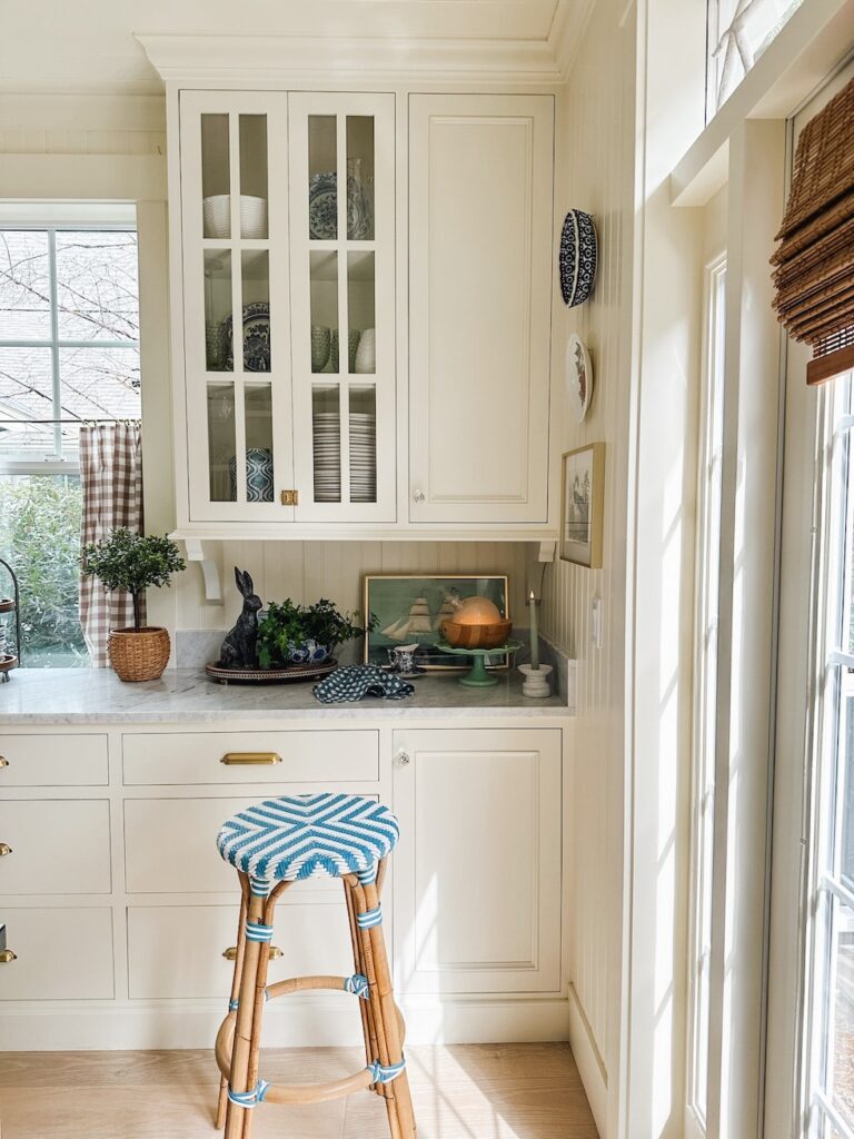cottage kitchen glass cabinets the inspired room