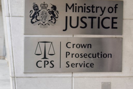 crime legal cps crown prosecution service court stock pic