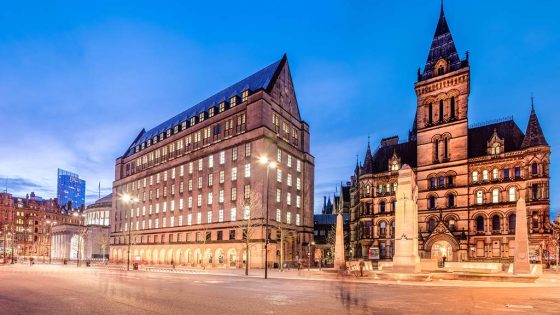 Manchester Town Hall shutterstock