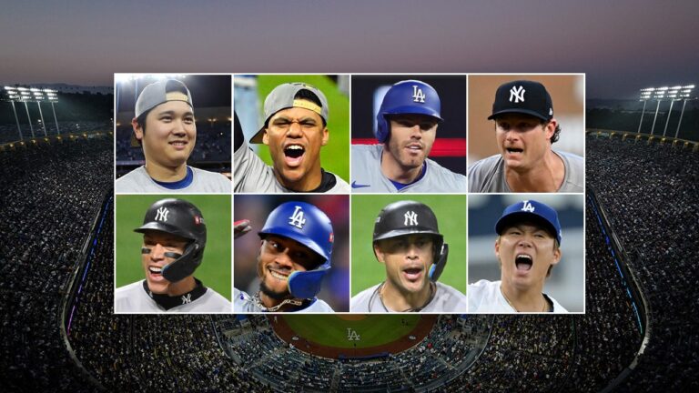 yankees and dodgers stars